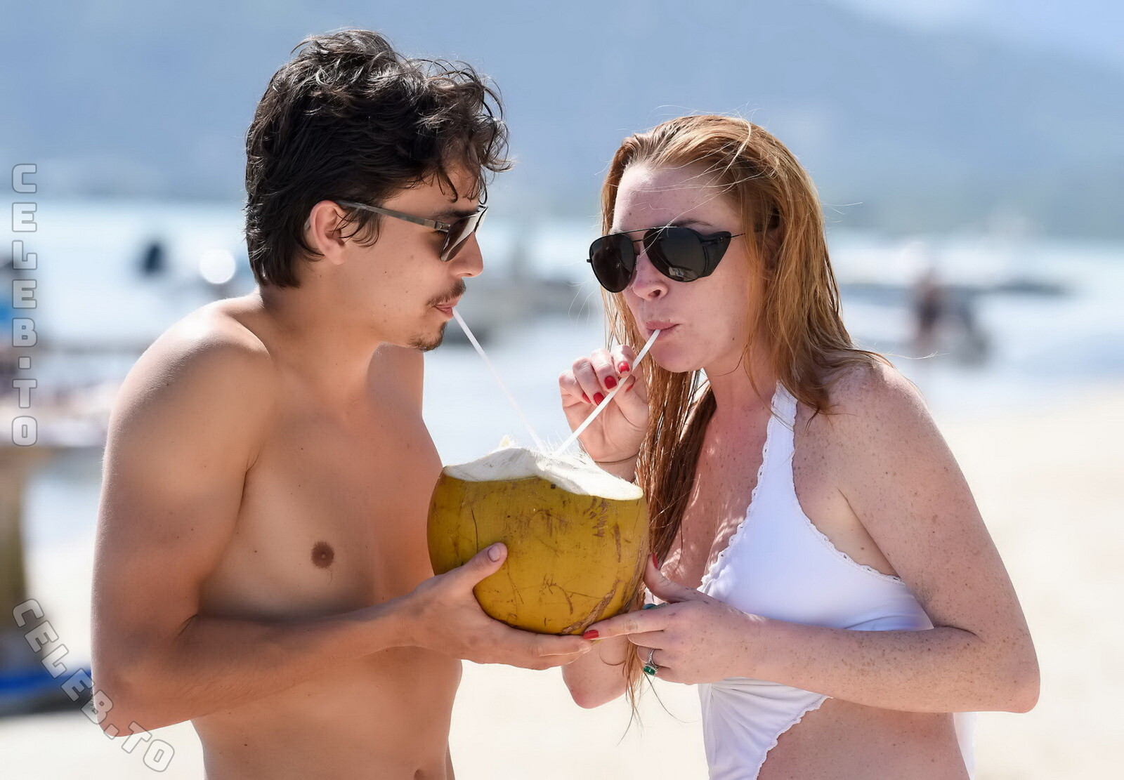 Lindsay Lohan butts