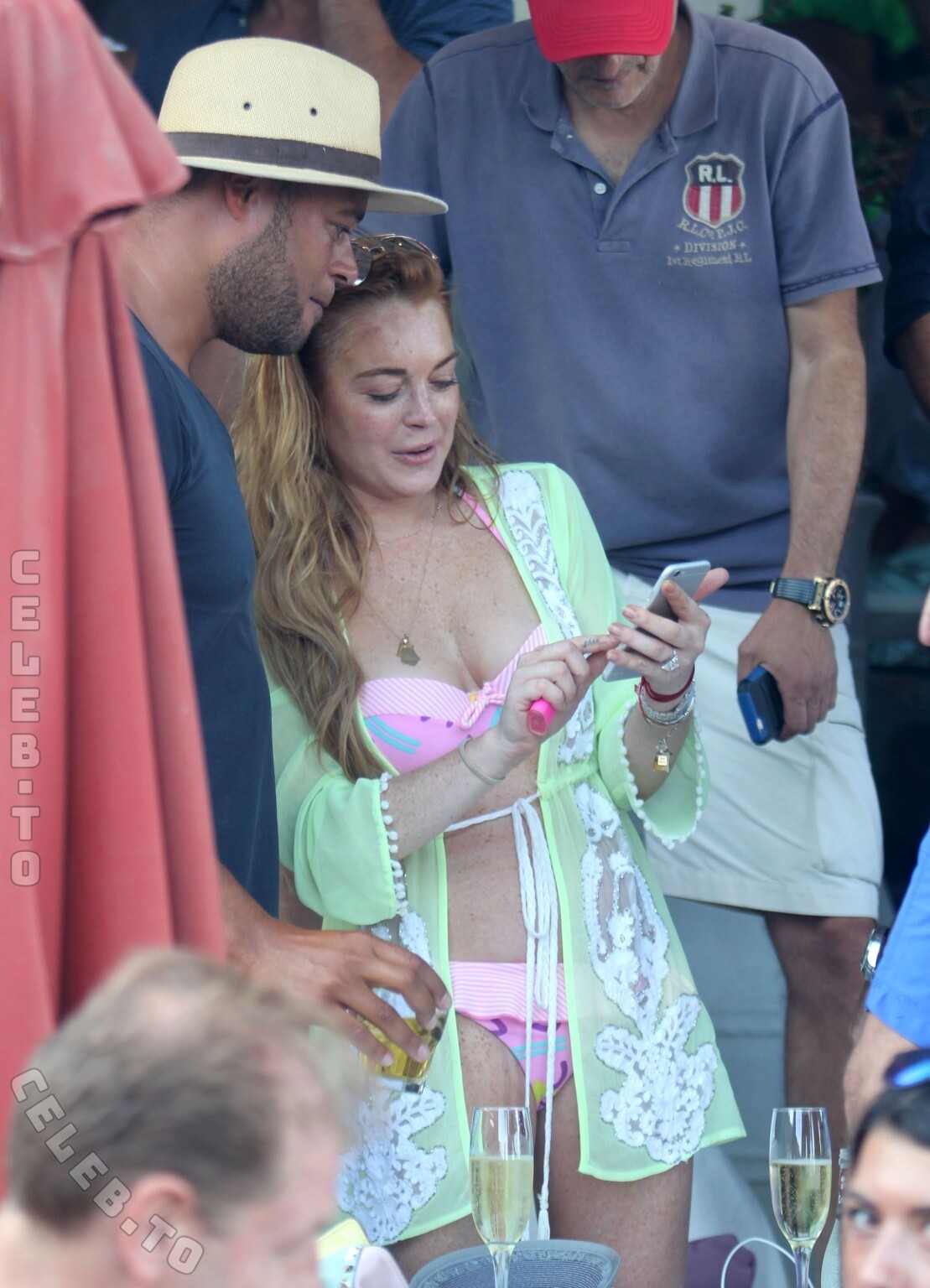Lindsay Lohan hands