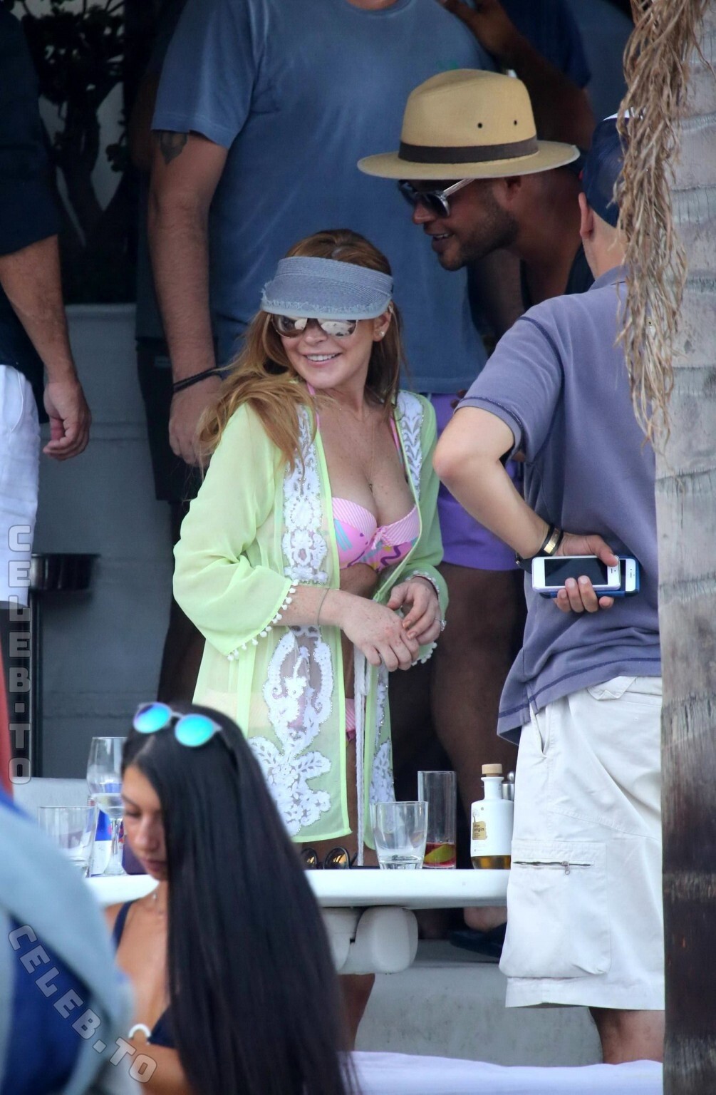 Lindsay Lohan hands