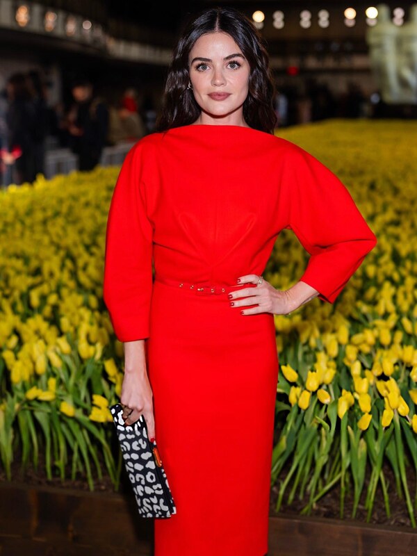Lucy Hale hands