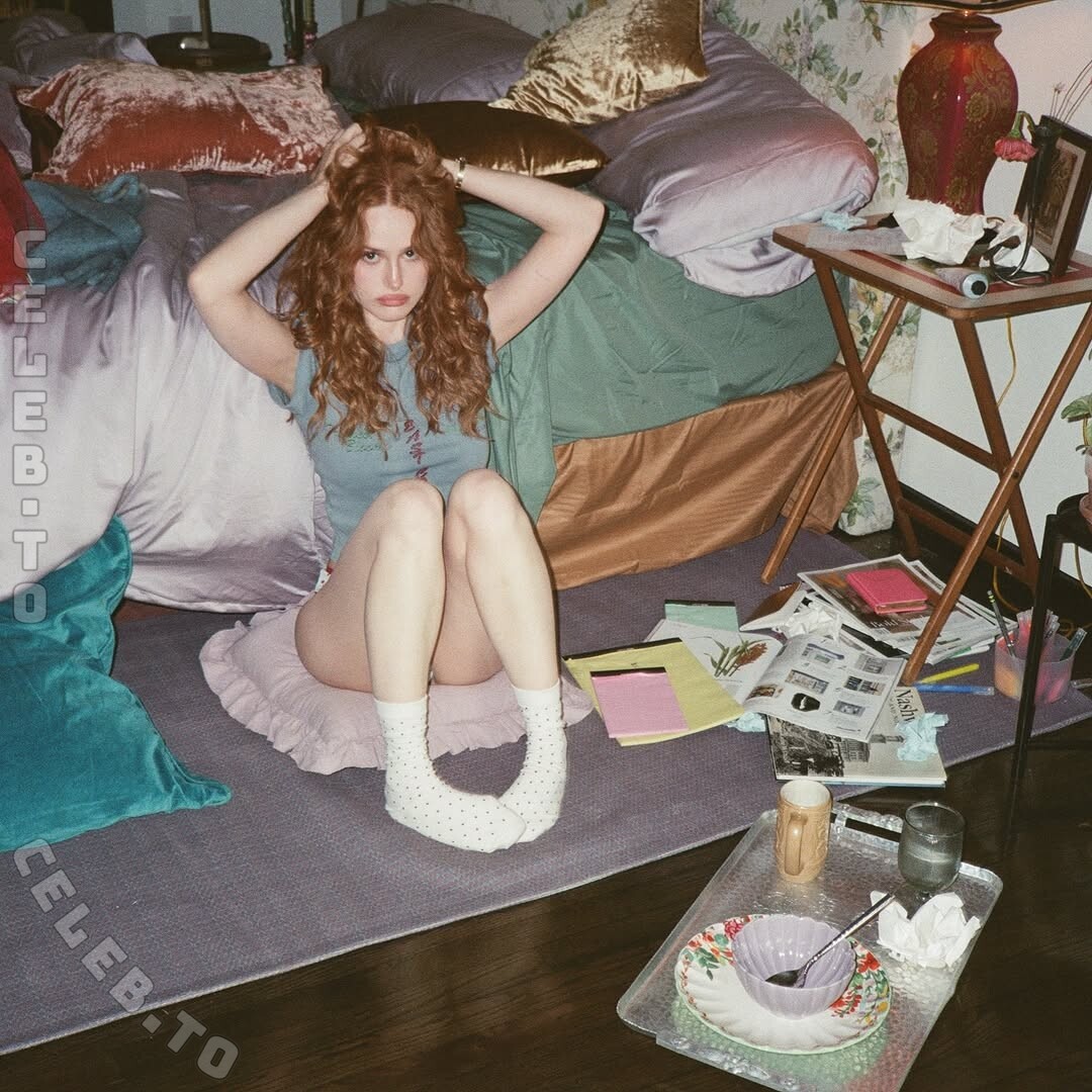 Madelaine Petsch Nude Tits In See Thru Top And Ass In A Thong