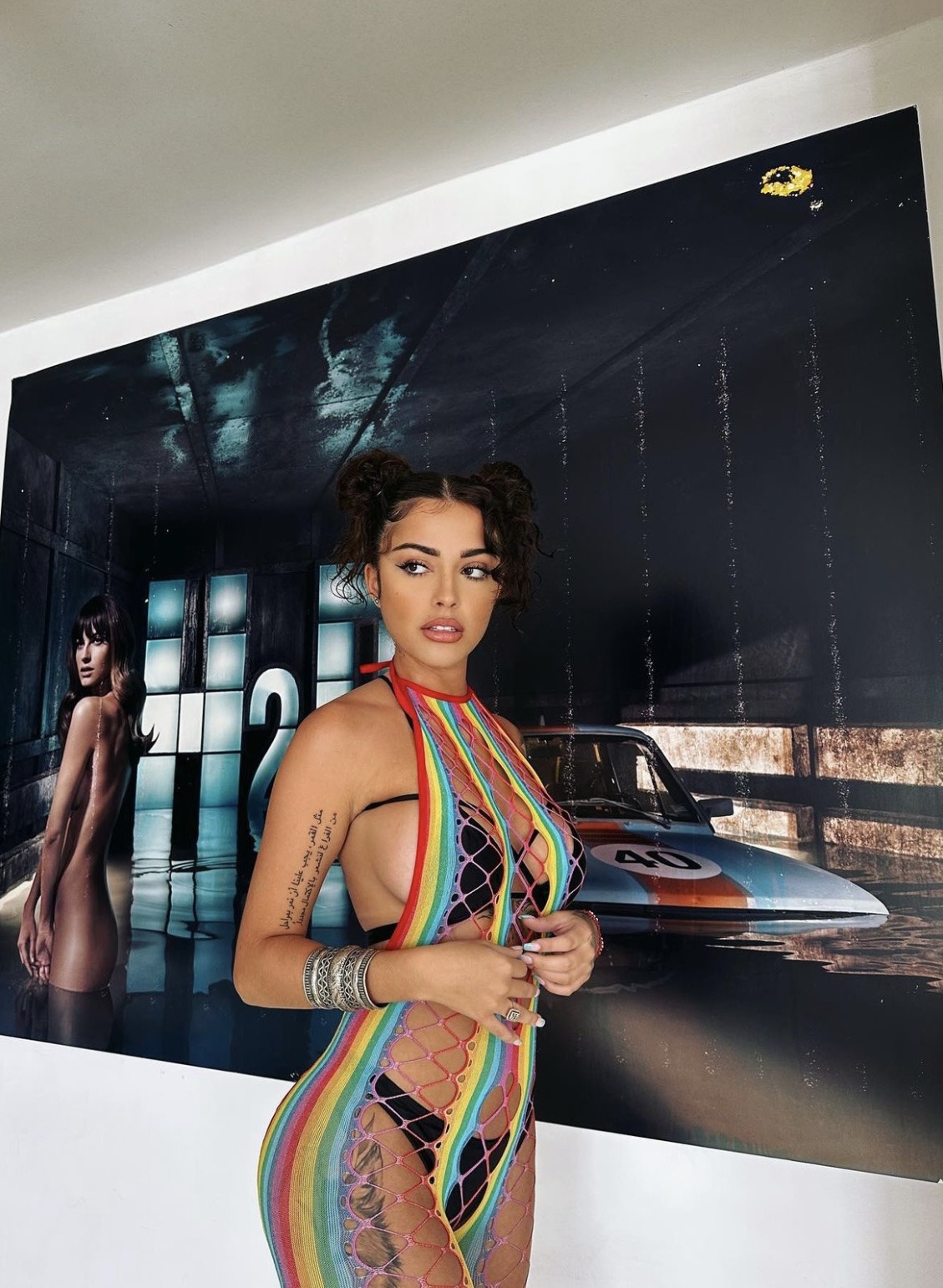 Malu Trevejo Sexy Wet Bikini Pool Onlyfans Video Leaked - Influencers Gonewild