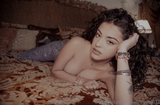 Malu Trevejo Sexy Fishnet Bodysuit Onlyfans Set Leaked - Influencers GoneWild