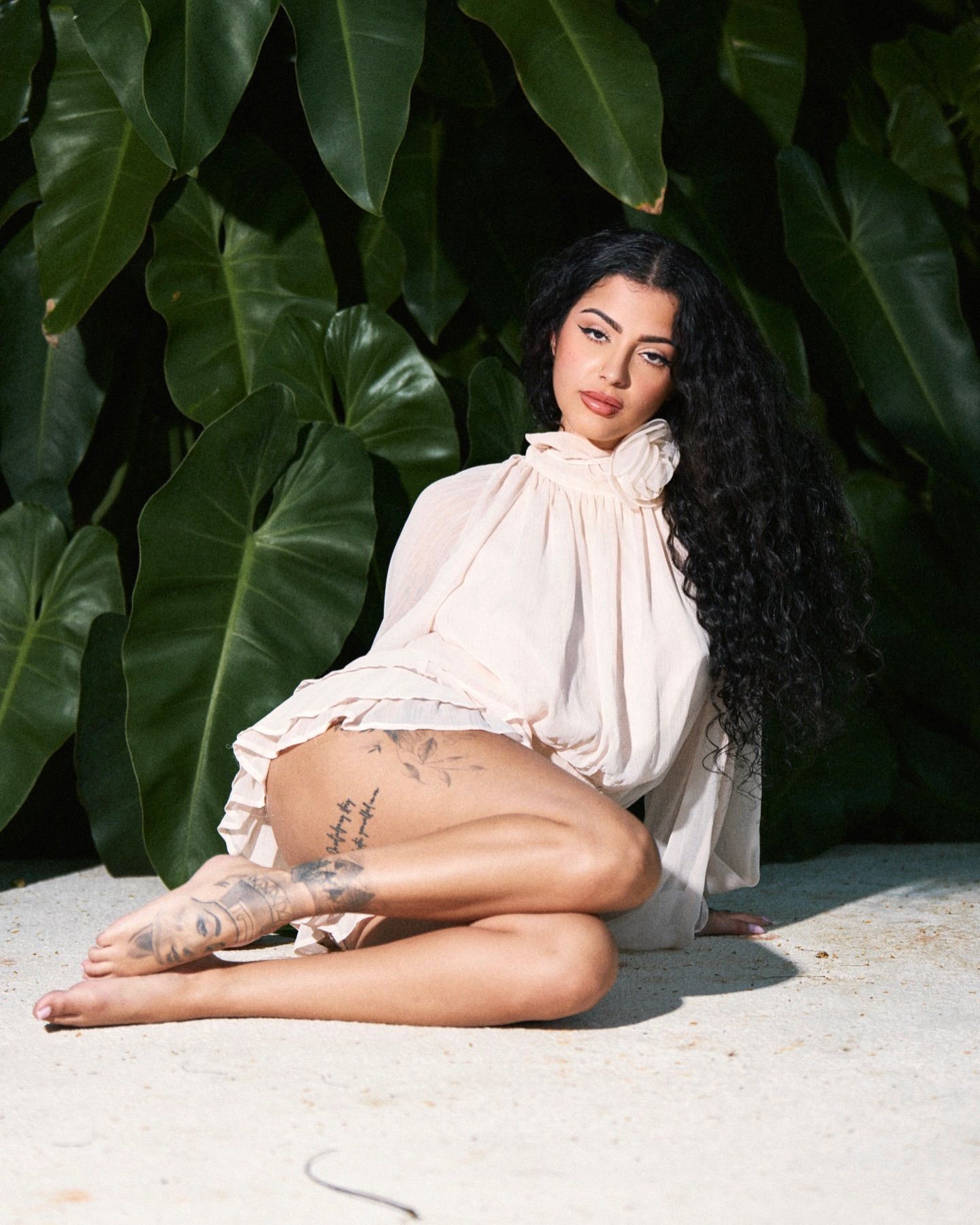 Malu Trevejo Nude Nipples See-Through Lingerie Onlyfans Set Leaked - Influencers GoneWild
