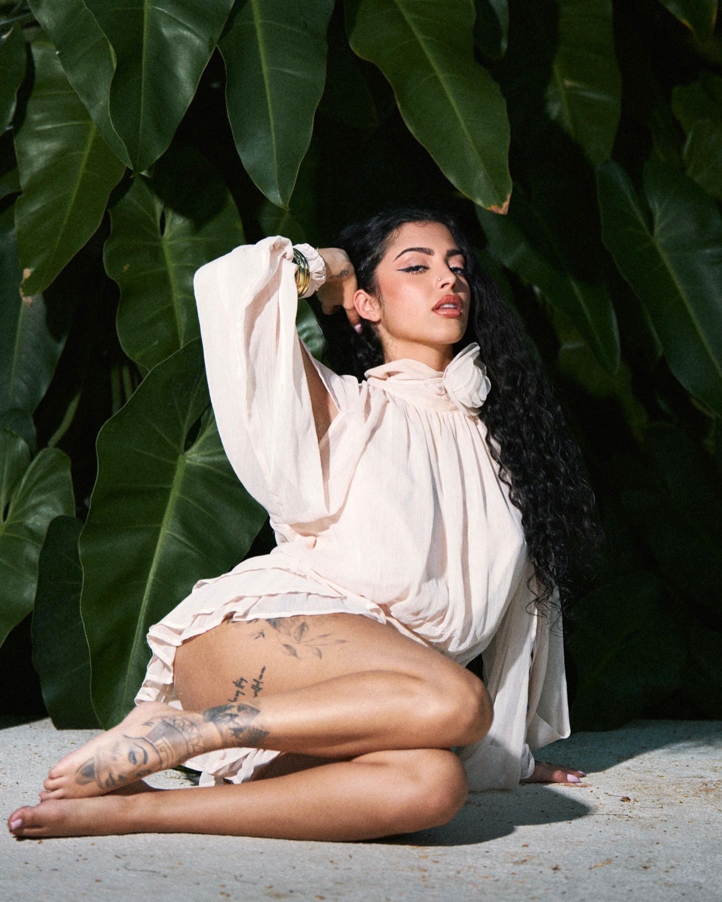 Malu Trevejo Nude Nipples See-Through Lingerie Onlyfans Set Leaked - Influencers GoneWild