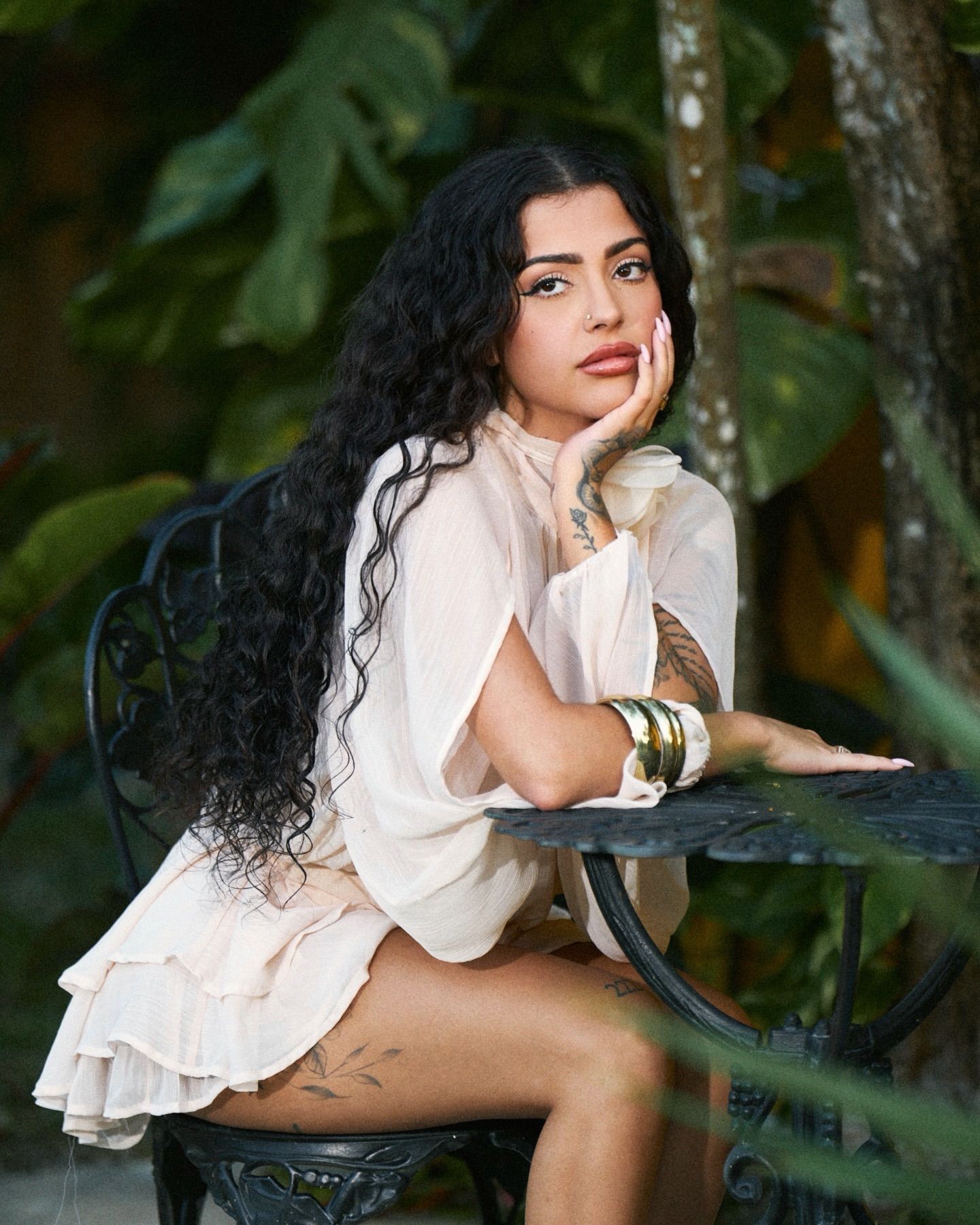 Malu Trevejo Nude Nipples See-Through Lingerie Onlyfans Set Leaked - Influencers GoneWild