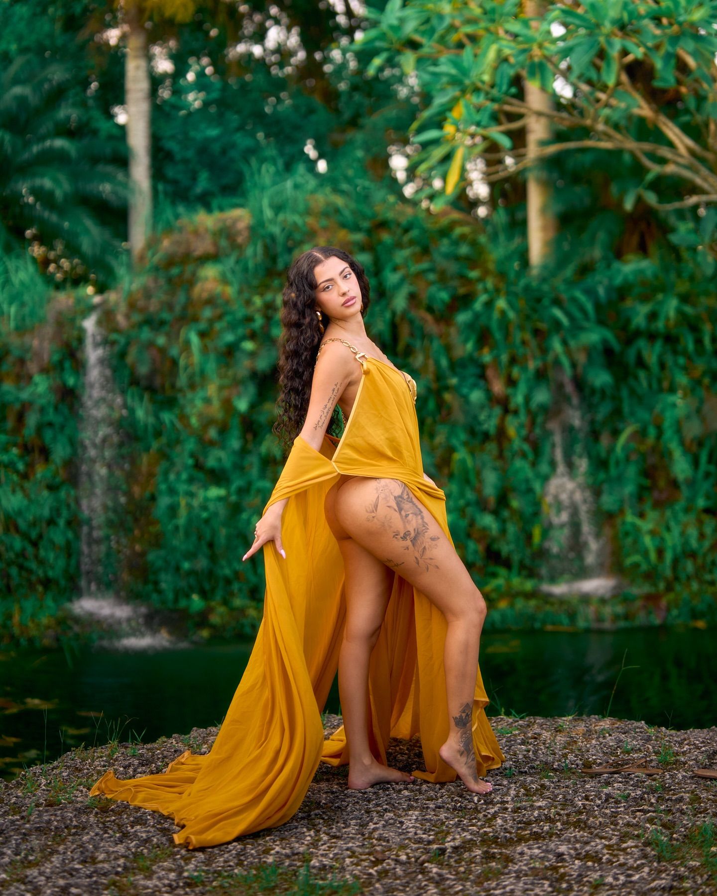 Malu Trevejo Nude Nipples See-Through Lingerie Onlyfans Set Leaked - Influencers GoneWild
