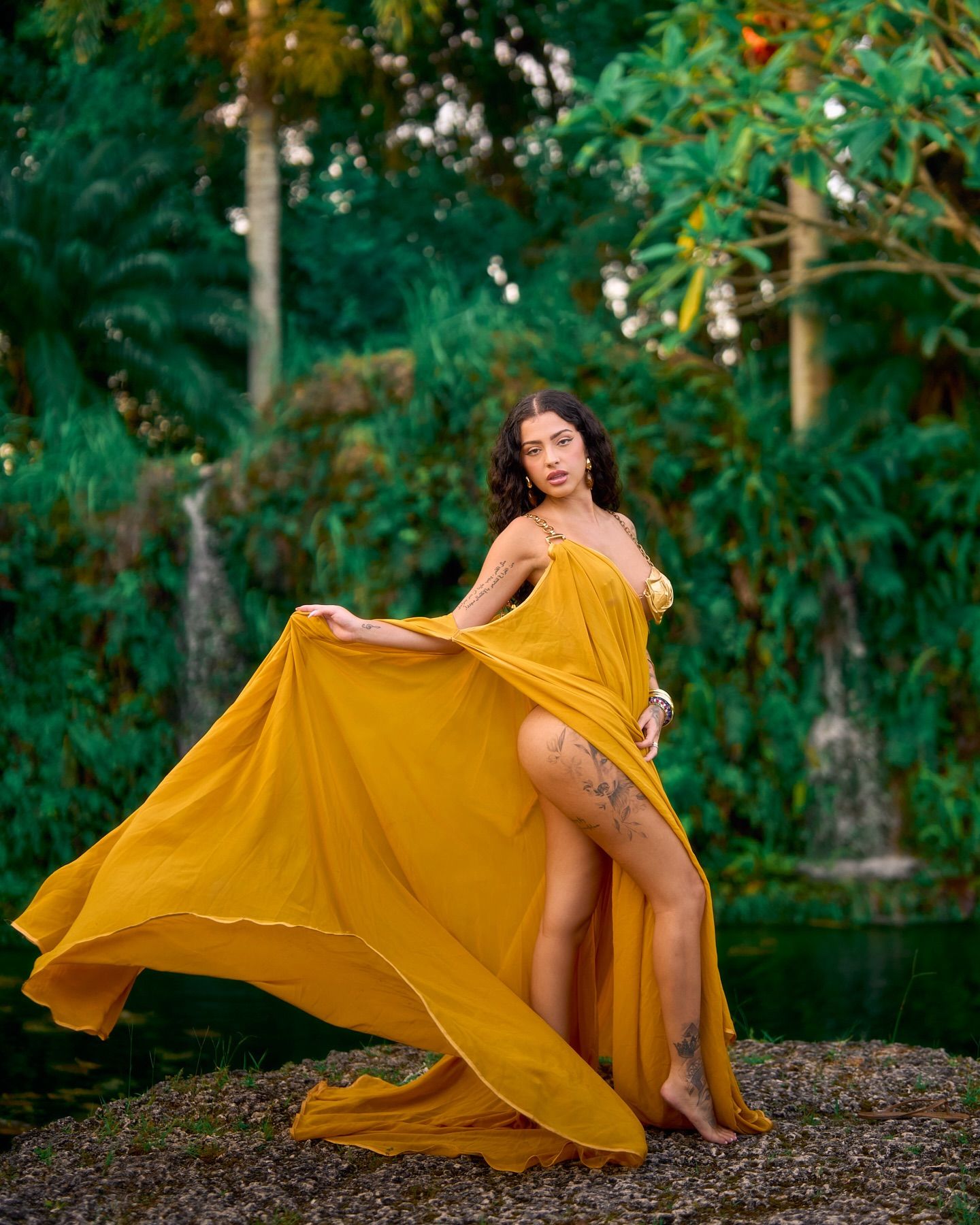 Malu Trevejo Nude Nipples See-Through Lingerie Onlyfans Set Leaked - Influencers GoneWild
