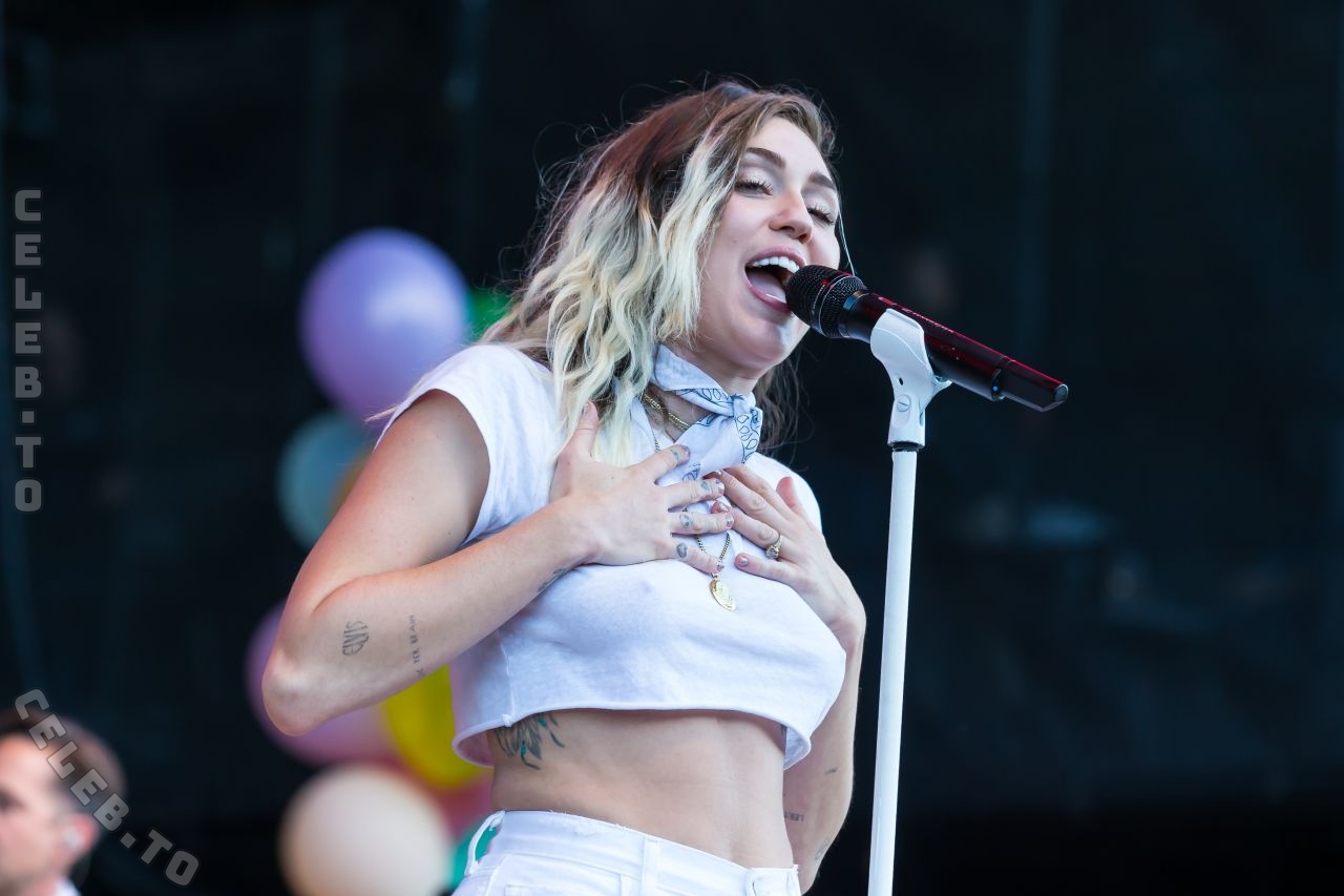 Miley Cyrus Nude Polaroids Remastered And Enhanced