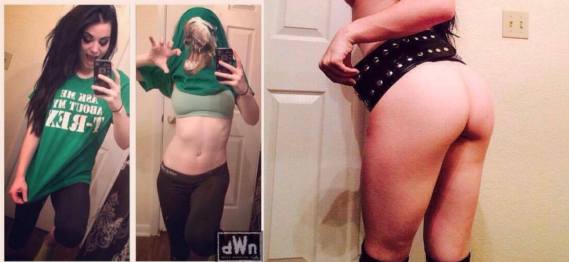 Paige WWE hands