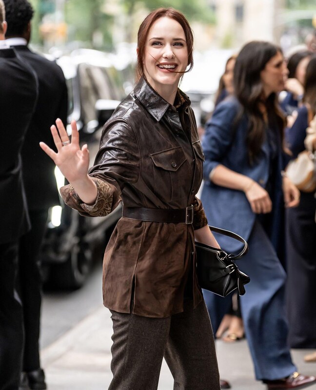 Rachel Brosnahan hands
