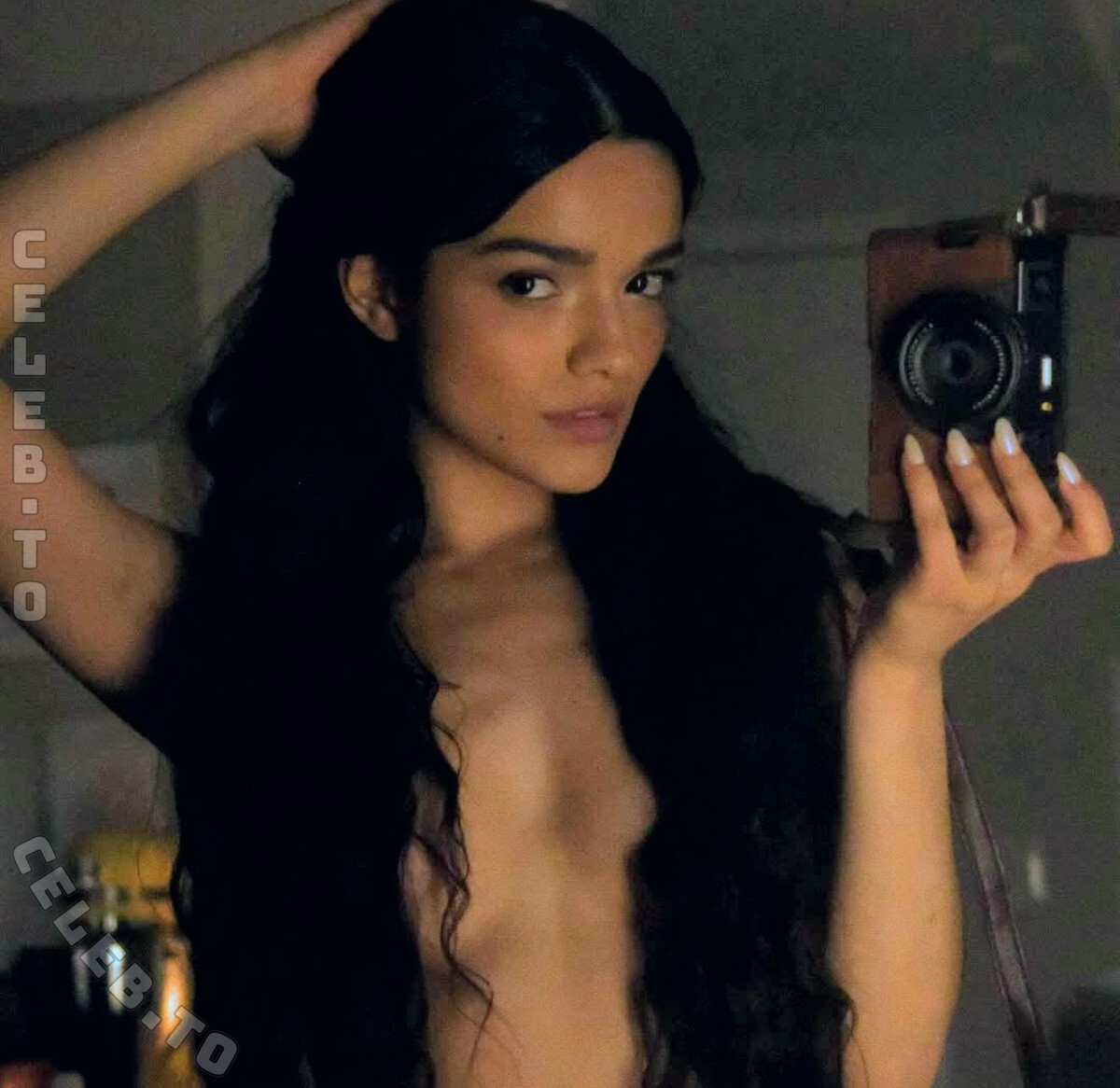 Rachel Zegler Topless Nude Sunbathing Pics