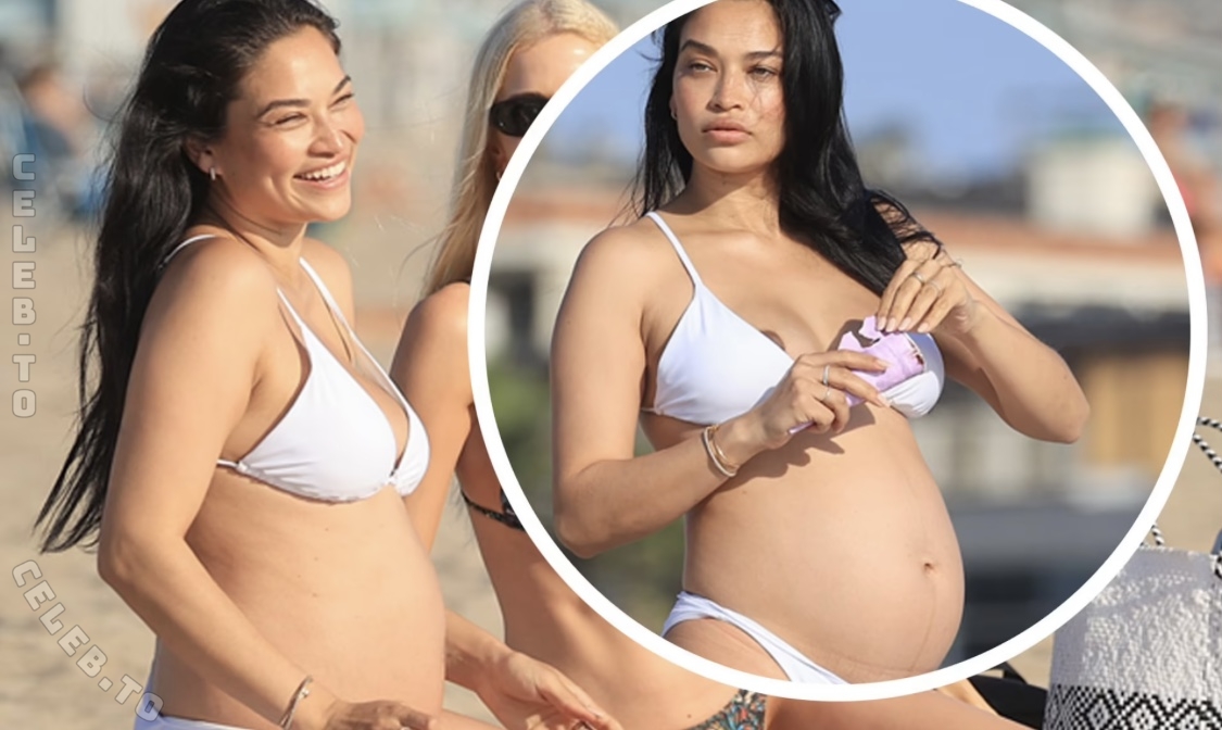 Shanina Shaik hands