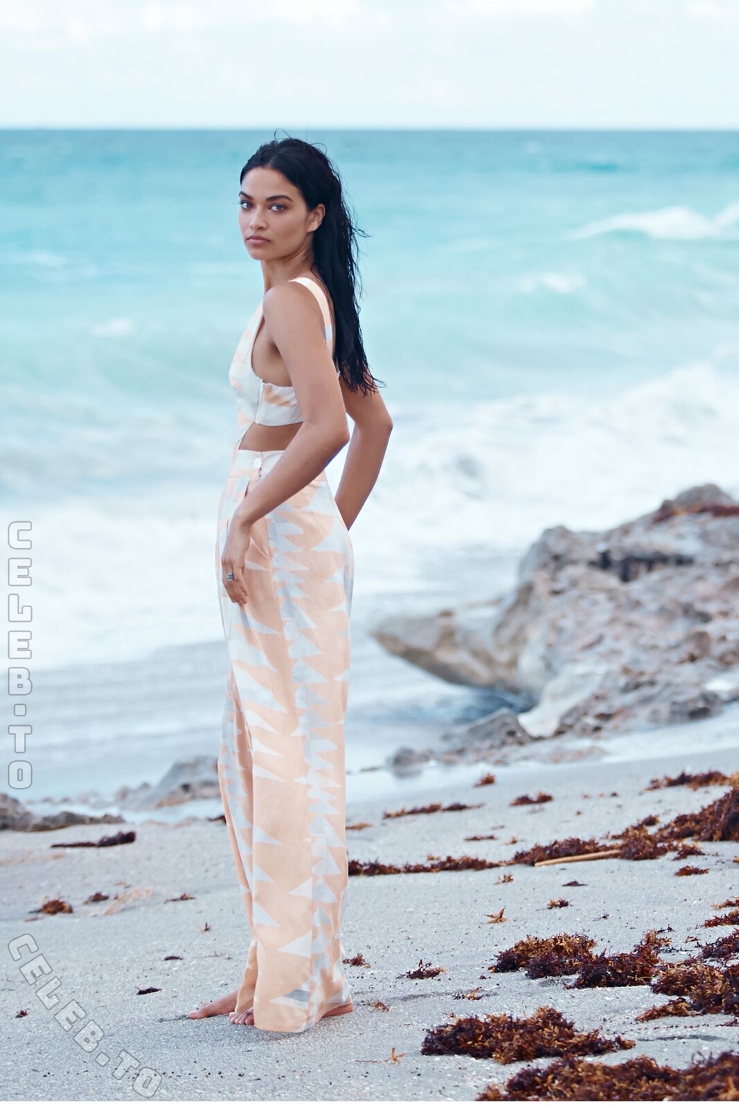 Shanina Shaik hands