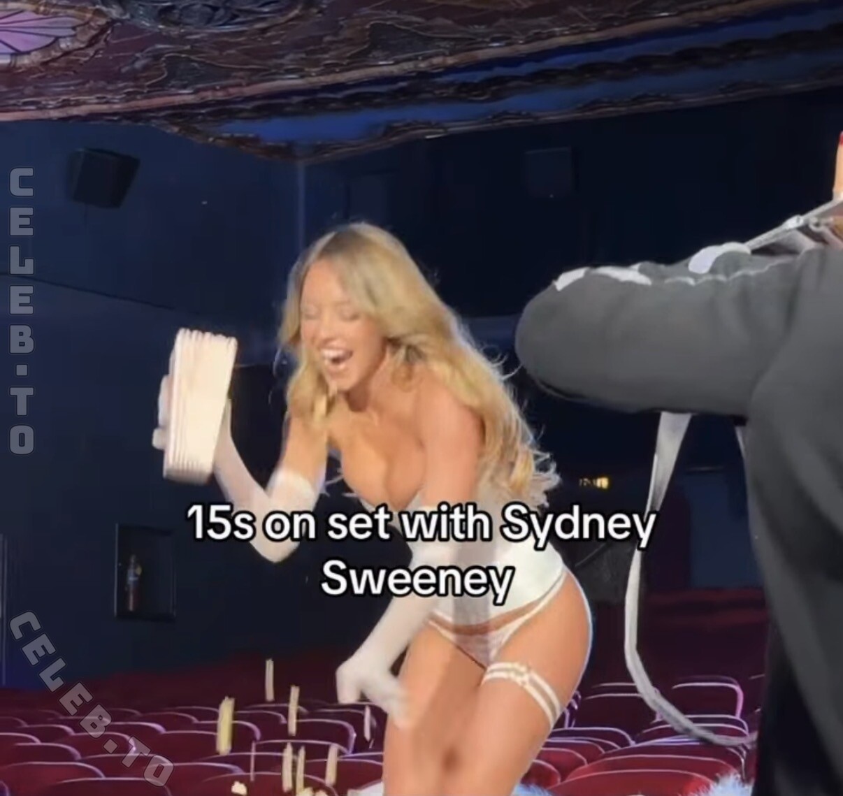 Sydney Sweeney Nude Candids From Set Of Her New Film