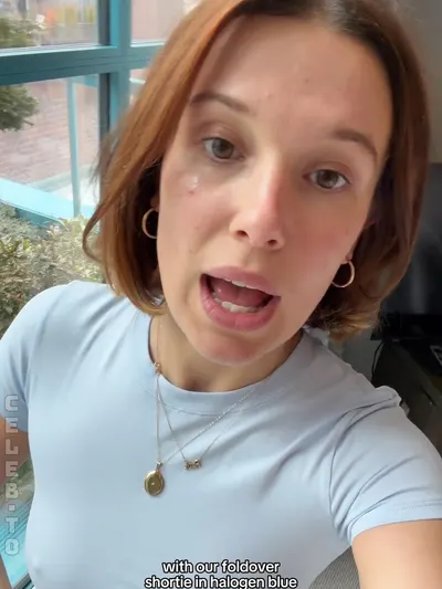 Millie Bobby Brown Nude Selfies And Tit Flashing Video