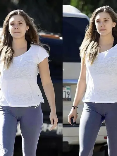 Elizabeth Olsen Nude Behind-The-Scenes of “WandaVision”