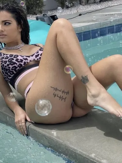 Malu Trevejo Nude Nipple Mesh Bikini Onlyfans Set Leaked – Influencers Gonewild
