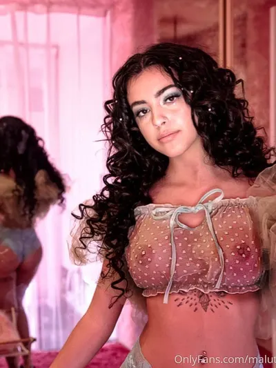 Malu Trevejo Sexy Fishnet Bodysuit Onlyfans Set Leaked – Influencers GoneWild