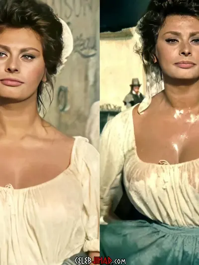 Sophia Loren Nude See Thru Scenes From “Madame” In 4K