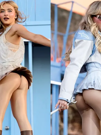 Sabrina Carpenter Indecent On Stage Ass Flashing