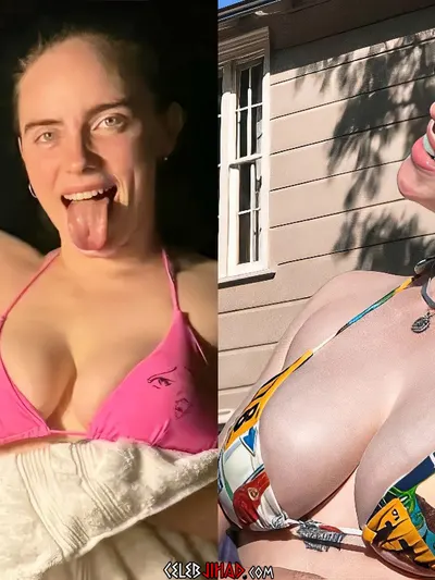 Billie Eilish Big Boobs Spillage Is Out Of Control
