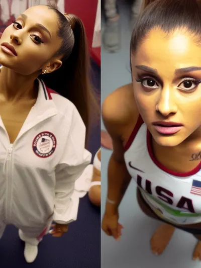 Ariana Grande Prepares To Go For Gold At The Olympics