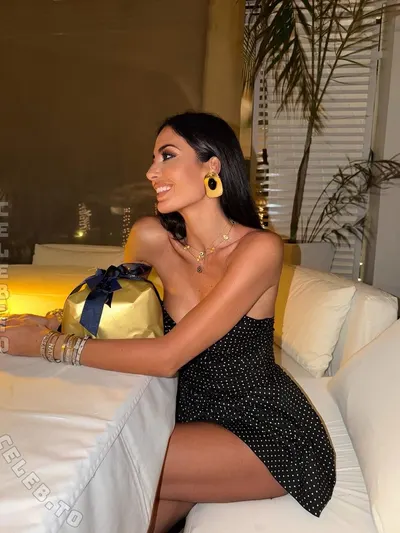 Elisabetta Gregoraci hands