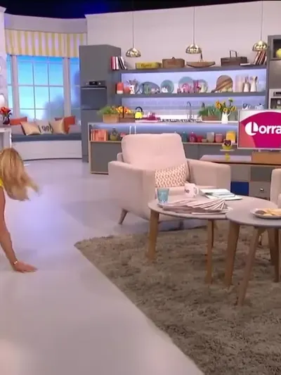 Amanda Holden hands