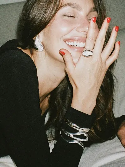 Camila Morrone hands