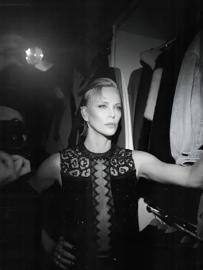 Charlize Theron hands